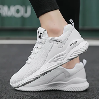 

Men Sneakers Breathable Casual No-slip Men Vulcanize Shoes Male Lace-Up Wear-resistant Shoes Tenis Masculino Tzapatos De Hombre