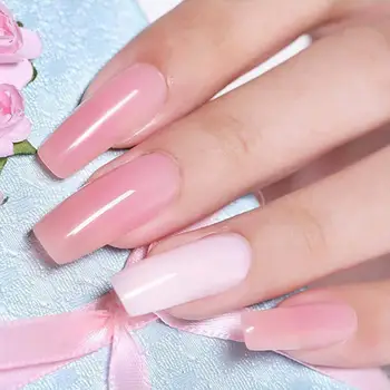 

Dipping Powder Set French White Nude Pink Dip Nail Art Glitter Powder For Manicure Nail Decorations Pigment Accessories R0K3