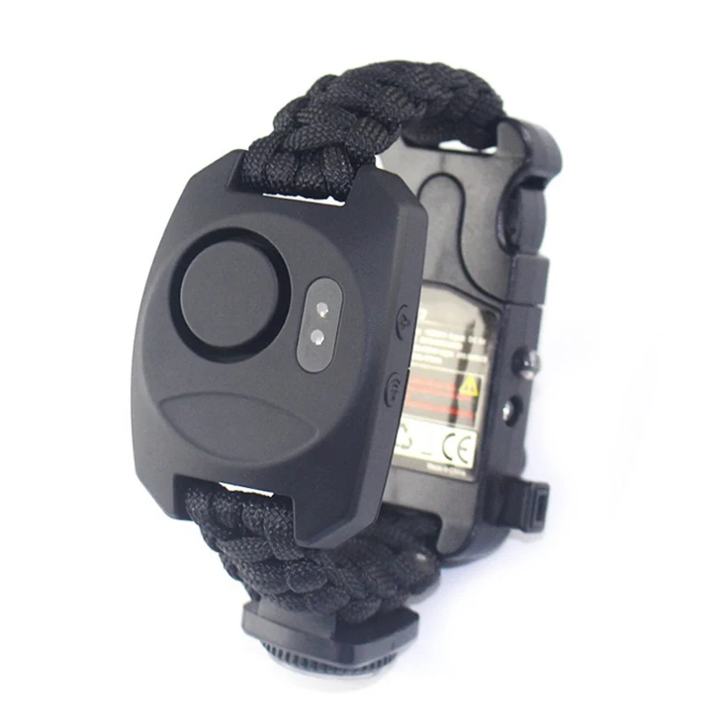 

Braided Bracelet Whistle Compass Alarm Paracord Survival Bracelet Wristband Adventure Emergency Rope Bracelets for Outdoor*