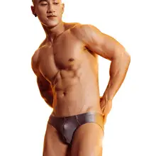 Купальный костюм ming, плавки, пляжные трусы-боксеры с морской тематикой, сексуальная одежда для плавания, мужские купальные плавки, купальный костюм, сетчатый, низкая талия, пуш-ап, мужской# yk56789kg