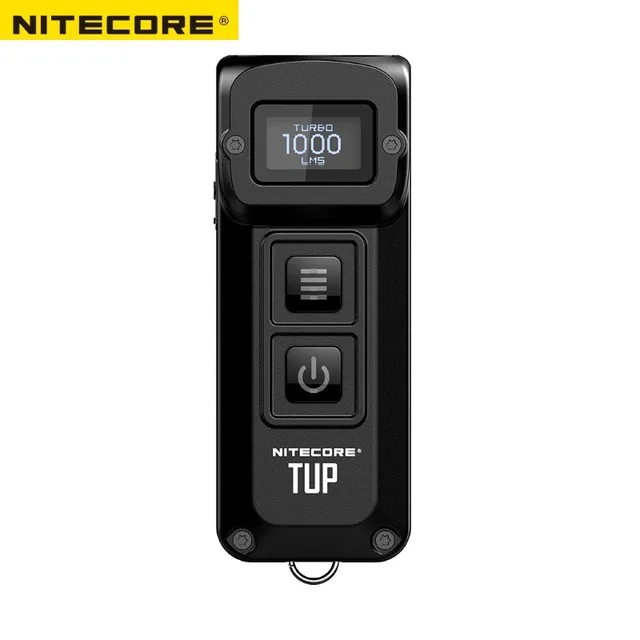 NITECORE TUP USB Перезаряжаемый мини-фонарик CREE XP-L HD V6 max 1000 лм дальность луча 180 м революционный Интеллектуальный EDC фонарь - Испускаемый цвет: Black