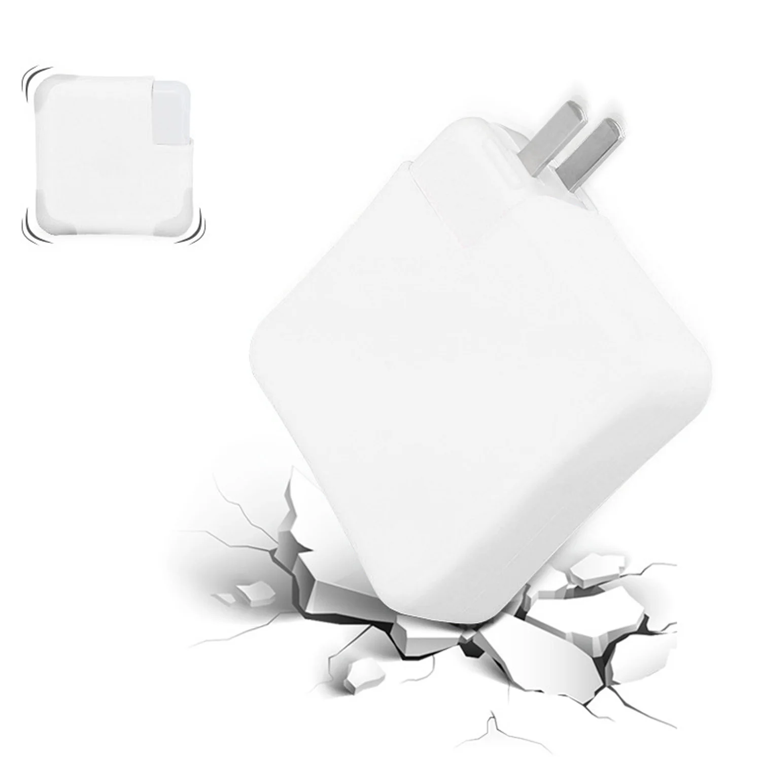 Силиконовый защитный чехол Elisona для зарядного устройства Apple MacBook Mac Book Pro Retina 13 15