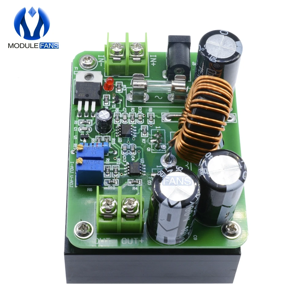 DC-DC 10 V-60 V-12 V-80 V 600W повышающий преобразователь постоянного тока шаг вверх автомобиля Зарядное устройство Питание Diy электронный модуль платы блока программного управления