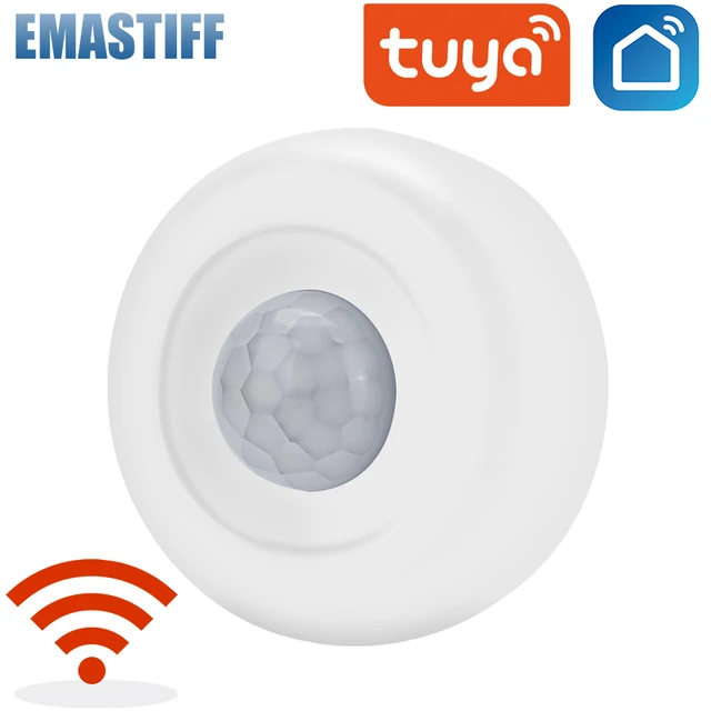 Smart WiFi PIR Motion Sensor Human Body Sensor Detector Home Alarm System Smart PIR Motion Sensor Tuya Smart Life with IFTTT WIFI PIR2