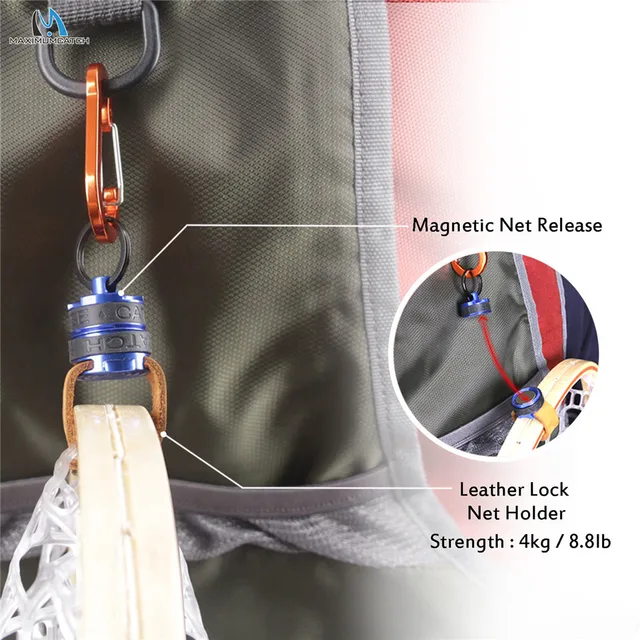 Nikou Rilascio Magnetico Rete -Fibbia Magnetica Per Pesca A Mosca - Foto 8
