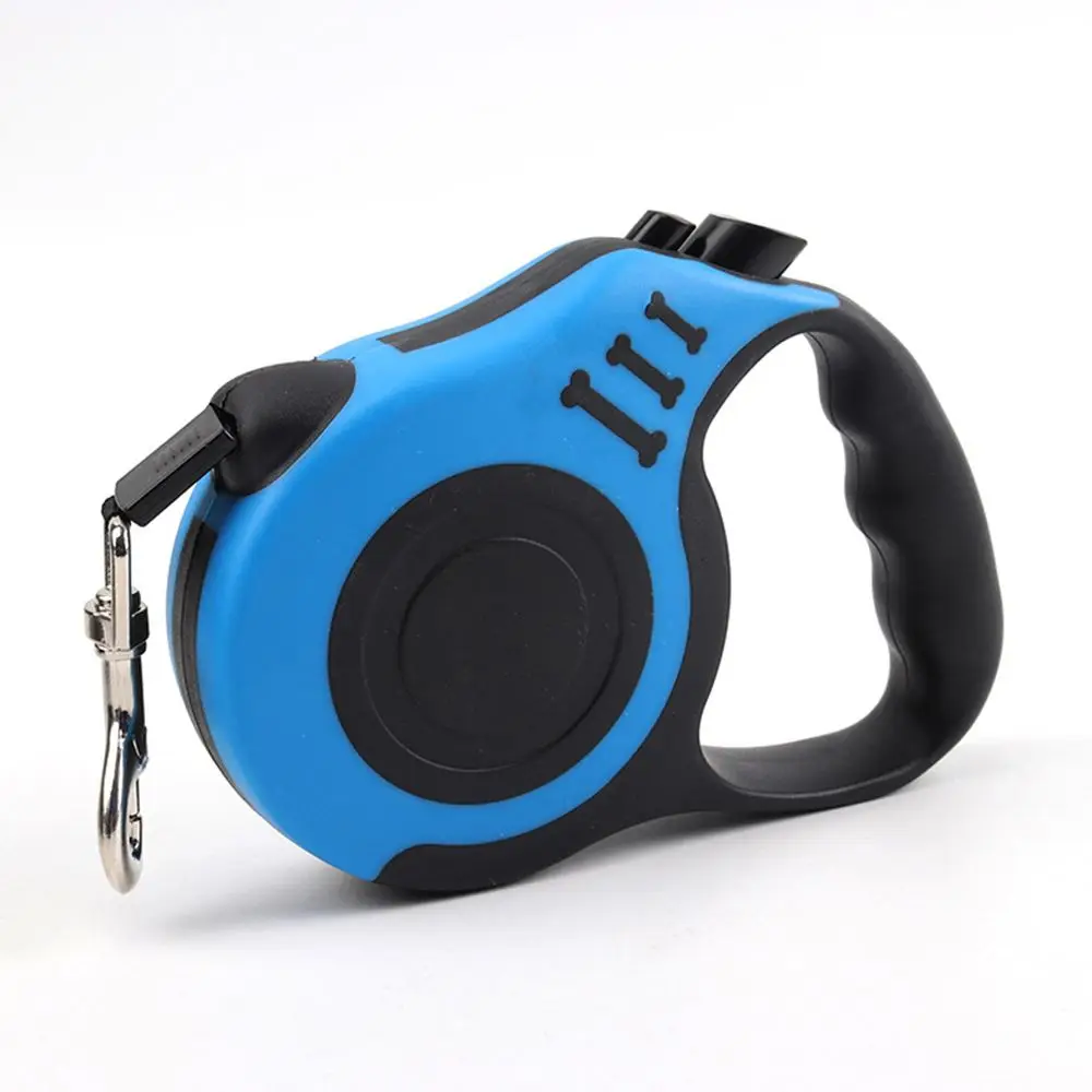 Pet Dog Leash Rope Running Walking Extending Lead For Small Medium Dogs Pet Products Retractable Dog Leash Automatic Dog Puppy - Цвет: Синий