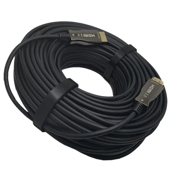 

HDMI Fiber Optic Cable 164ft, HDMI 2.0 Cable Supports 1080P 3D 4K x 2K, High Speed 18Gbps, Flexible HDMI Active Optic Cord Wire