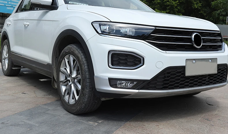 Lsrtw2017 для Volkswagen Vw T-roc автомобильный Передний Бампер Планки протектор Анти-столкновения интерьерные аксессуары