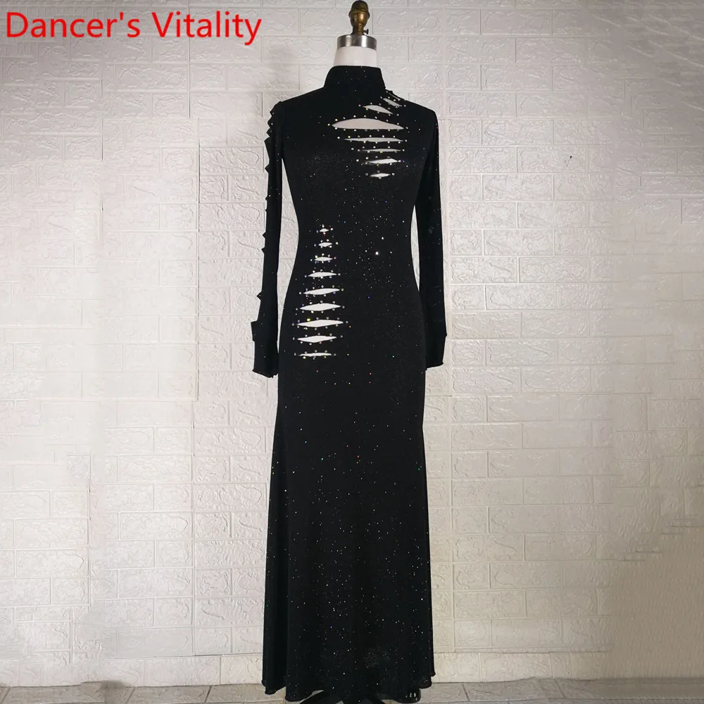 Костюм для танца живота с длинным рукавом одежда тренировок в Восточном и