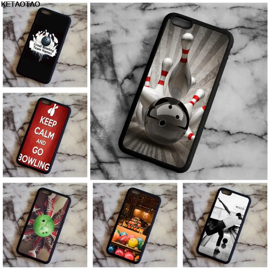 KETAOTAO Боулинг Мяч грохот булавки телефон чехол s для samsung galaxy S4 5 6 7 8 9 PLUS Note 4 5 7 8 Чехол Мягкий ТПУ резиновый силиконовый