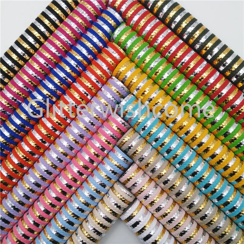 Printed Fabric Vinyl Bows Faux Leather Sheets Crafts Faux Leather