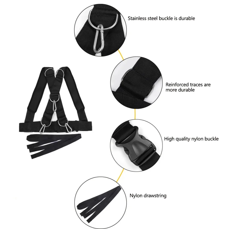 Sled жгут тренировки и помощь тренажер сопротивление физическая тренировка эспандер веревка комплект скорость бег плечо вес поезд