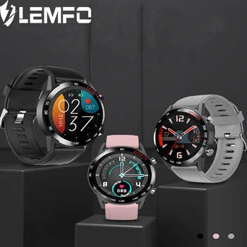 

LEMFO Smart Watch Men Women Message Reminder Heart Rate Blood Pressure Waterproof IP67 Smartwatch for Android IOS