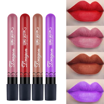 

Hot Sale Waterproof Lipstick Sexy Vampire Lip Stick Matte Velvet Lipsticks Red Lips Color 28 Colors Women Makeup Cosmetics