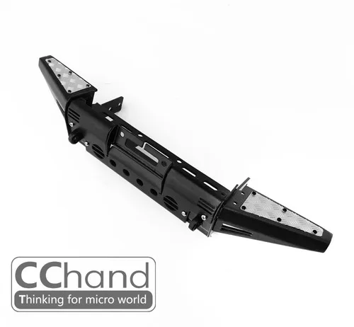 CChand Полный металлический передний бампер(можно установить лебедку) для RC4WD 1/10 defender D90/D110 радиоуправляемая Игрушечная машина - Цвет: A