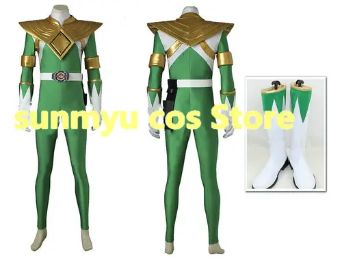 Kyoryu Sentai Zyuranger Burai Bura зеленый Косплей Костюм пользовательский размер Хэллоуин |