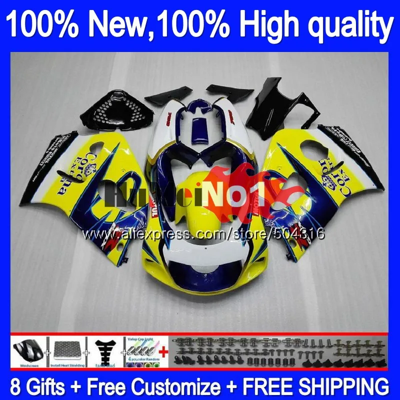 Корпус для SUZUKI SRAD GSXR 750 600 GSX-R600 11MC. 15 GSXR750 1996 1997 1998 1999 2000 GSXR600 96 97 98 99 00 обтекателя Синий CORONA