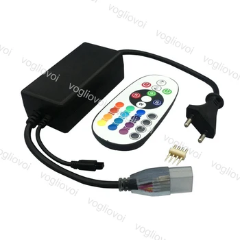

Vogliovoi RGB Controllers AC110V 220V RGB LED Strip Controller 24 Keys Wireless RF Remote Control For RGB LED Strip EUB