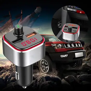 

Bluetooth FM Transmitter Wireless In Car Kit Radio MP3 Car USB Char Player Charger Dropshippingger Handsfree X6U0