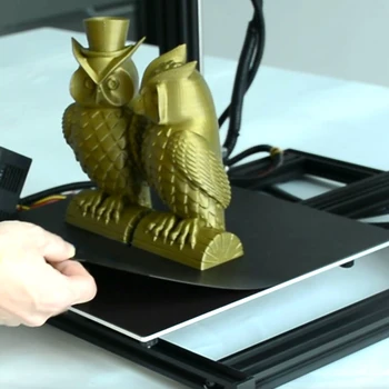 

Tronxy Magnetic Build Surface Plate Sticker Pad Ultra-Flexible Removable 220*220mm Compatible with 220mm Hotbed Heated Bed