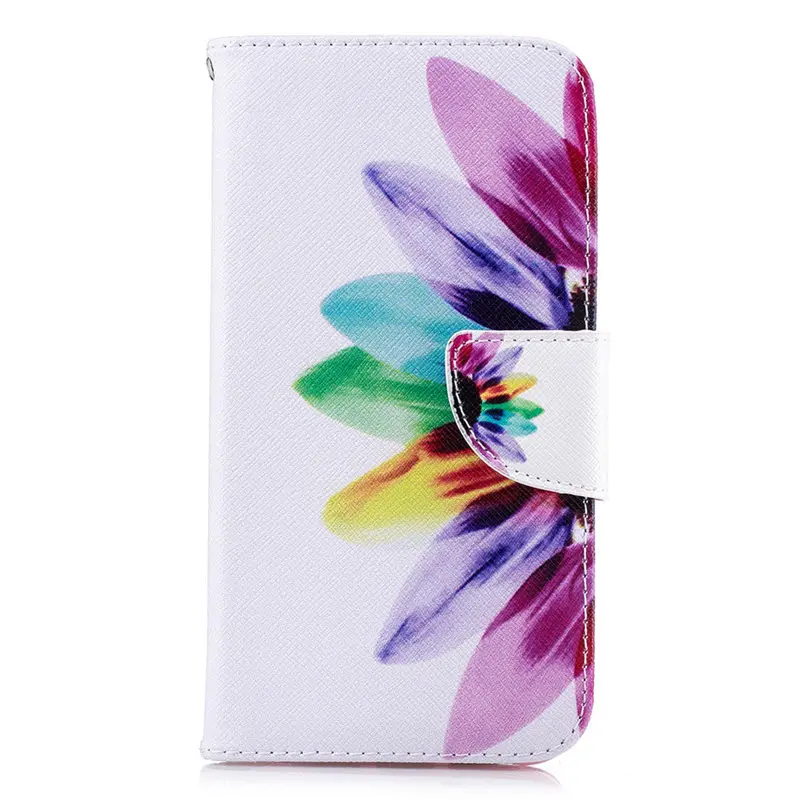 Sunflower X Чехол для телефона с откидной крышкой чехол для Apple iphone X Xs Xr 11 Pro Max 6 6S 7 8 плюс 5 5S SE Ретро Capa, высокое качество второй кожаный чехол D07G - Цвет: Sunflower X