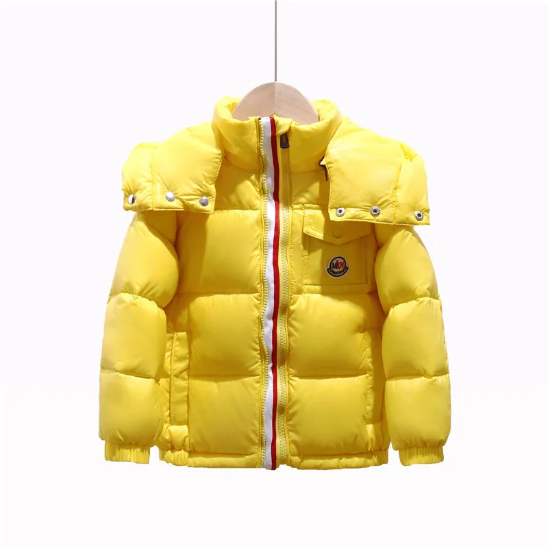 

Hood 90% White Duck Down Coats Boy Girl Thick Winter Kids Down Jacket Children Spring Fall Toddler Outerwear Warm Clothes