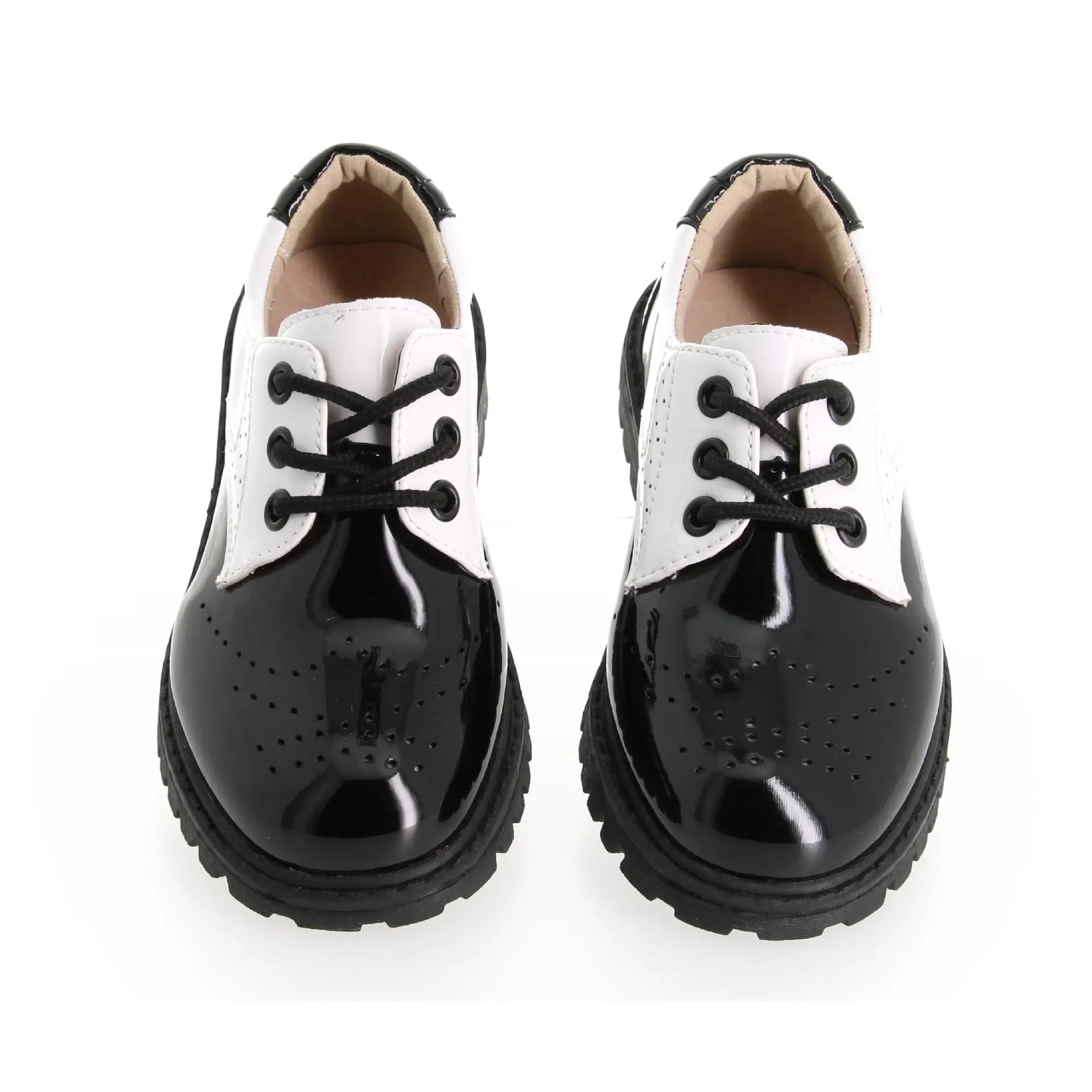 SIZES 10 TODDLER - 3 YOUTH NEW BOYS DRESS SHOES BLACK WEDDING PARTY 