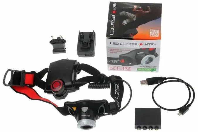 Billy ged konkurrence locker Ledlenser, H7r.2 Rechargeable Headlamp, Black With Case - Accessories -  AliExpress