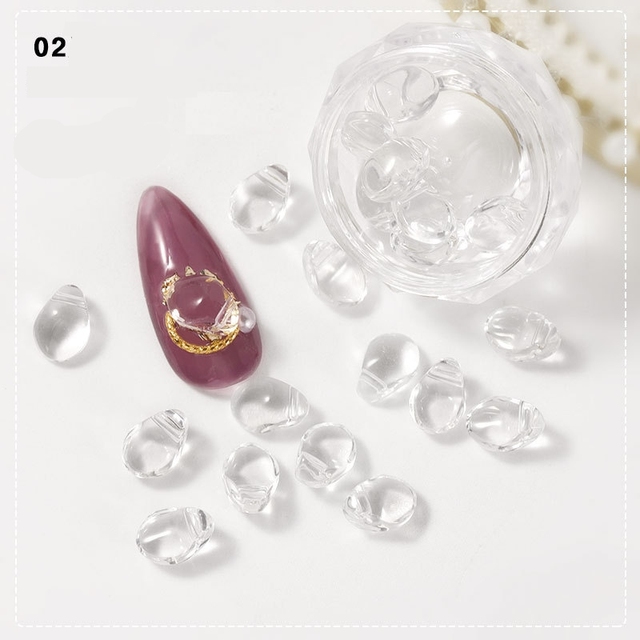 Nail Art Rhinestones Nail Irregular Stone Crystal Symphony Crystal Nails Sticker Sequins For Nails Decorations