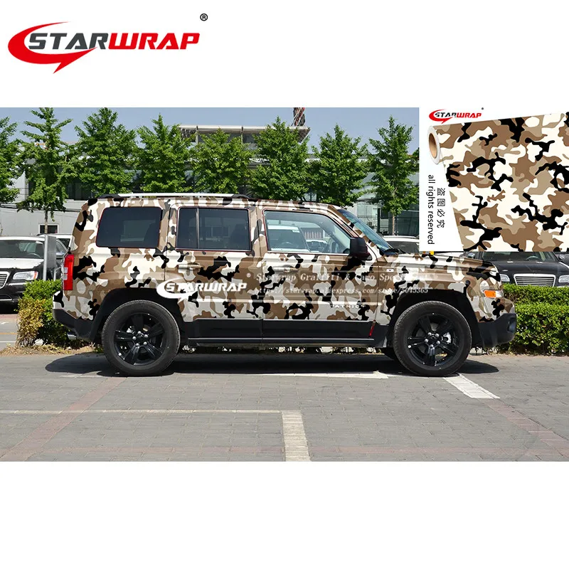 399 Starwrap автомобильный Стайлинг камуфляжная виниловая Автомобильная оберточная фольга рулон выпуска воздуха для мебели для шкафа - Название цвета: 399