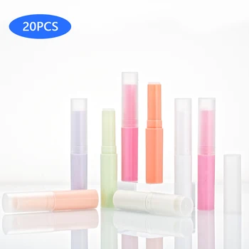 

20Pcs Lipstick Tube Lip Balm Empty Cosmetic Containers Lotion Container Travel Bottle Container Homemade Lipstick Tube