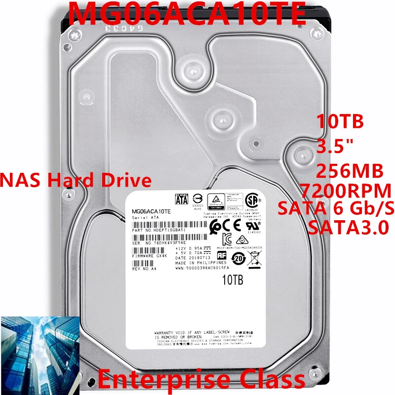 New Original HDD For Toshiba 10TB 3.5