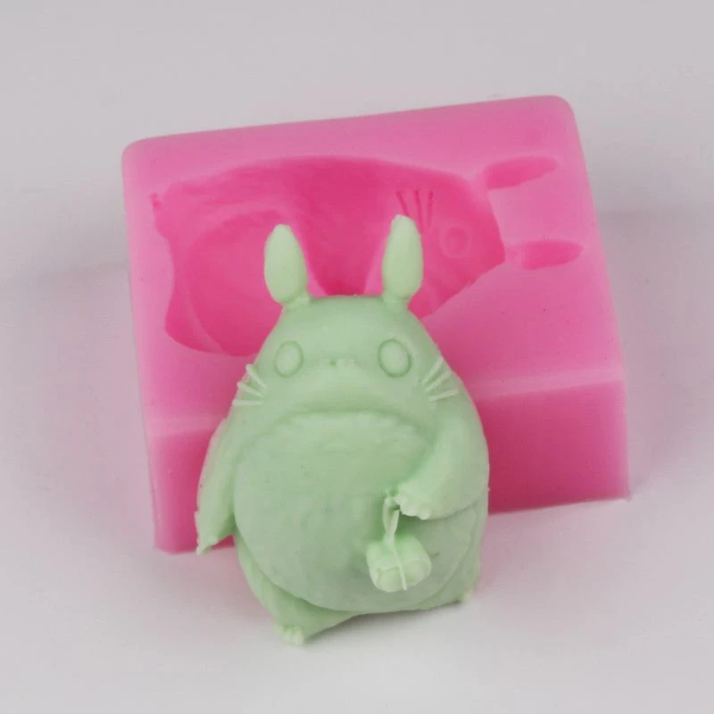 3D мультфильм кошка форма выпечки инструменты Мыло Плесень силиконовый мусс торт