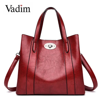 

Vadim Luxury Designer Casual Totes Bag Women Handbags High Quality Ladies Shoulder Bags Bucket Rivet Female Hand Bag Sac Femme