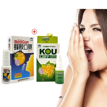 

Natural Herbal Mouth Freshener Spray Bee Propolis Antibacterial Oral Spray Oral Ulcers Toothache Bad Breath Treatment
