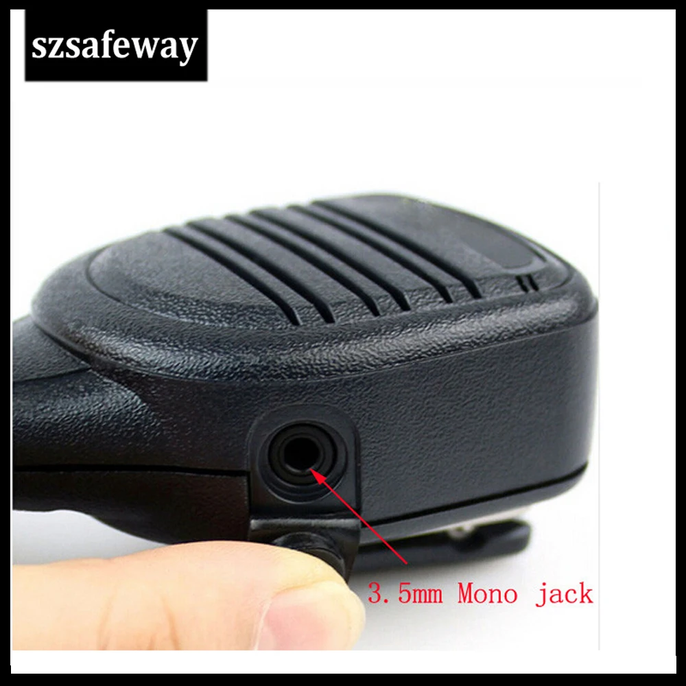 Walkie talkie microphone spearker mic waterproof IP54 rating for Motorola CP150 CP200 CT250 CP040 GP300 GP88 4