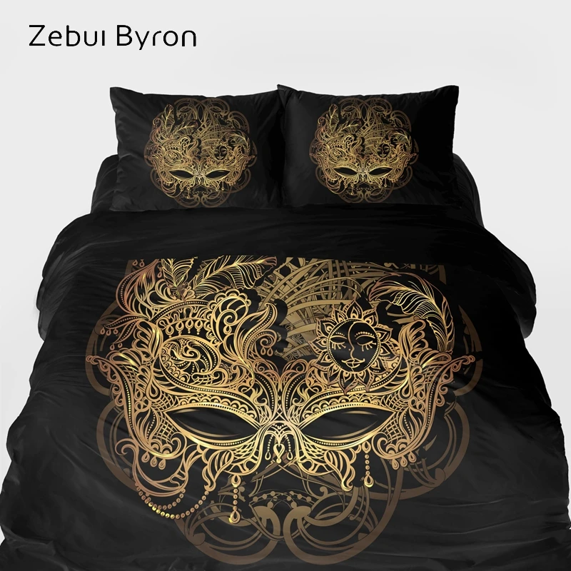 Комплекты постельного белья 3D HD комплект с пододеяльником размер King/Queen/по