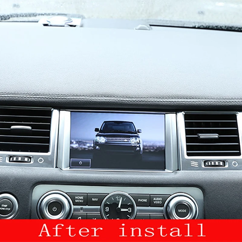 ABS навигационная рамка для Land Rover Range Rover Sport RR Sport 10-13 автомобильный Стайлинг