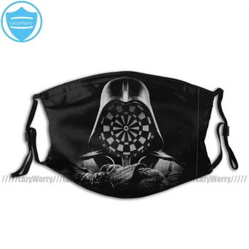 

Dart Vader Mouth Face Mask Dart Vader Facial Mask Fashion Adult Mask Pretty with 2 Filters