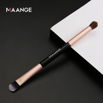 

MAANGE New Nylon Bristle Double-head Eye Shadow Brush Soft Bristles Easy To Apply Double-end Eyeshadow Brushes pincel maquiagem