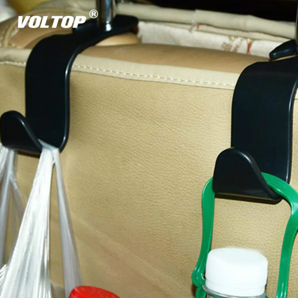 

Car Seat Hook Auto Fastener Clip Headrest Hanger Bag Holder for Car Bag Purse Cloth Grocery Storage Accessries