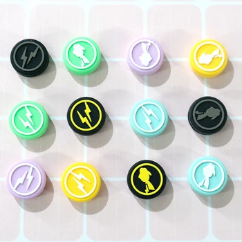 

For Nintend Switch Lite Animals Crossing JoyCon Analog Thumb Grip Cap NS Swith Joy Con Controller Joystick Cap Game Accessories