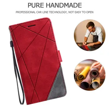 Leather Flip S7 S8 S9 Plus S10 S20 FE S21 Ultra Case For Samsung Galaxy A6 A7 A8 J6 2018 A5 J3 J5 J7 2017 Note 8 9 Wallet Cover 2