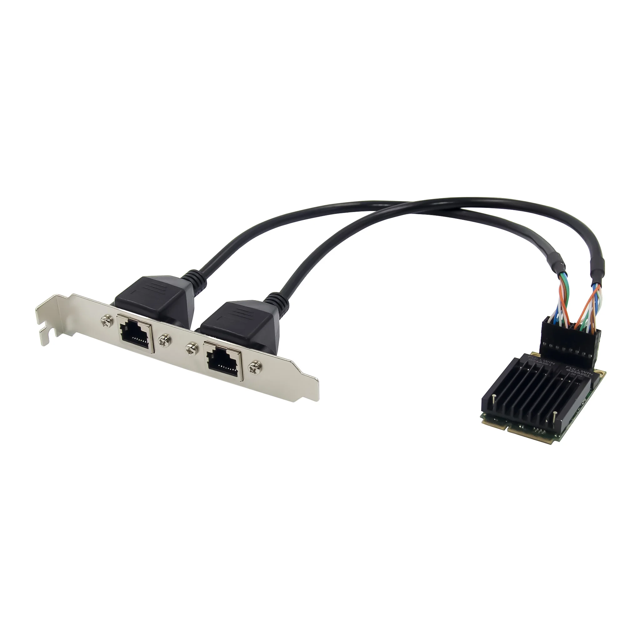 MINI PCIE к двойному гигабитному Ethernet mpcie в 2 порта 100/1000M lan карта набор микросхем INTEL