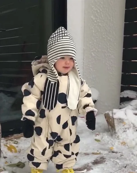 Spot lelehouse-TC/зимняя одежда для маленьких девочек ветрозащитный водонепроницаемый Зимний комбинезон с капюшоном для мальчиков зимнее детское пуховое пальто с капюшоном