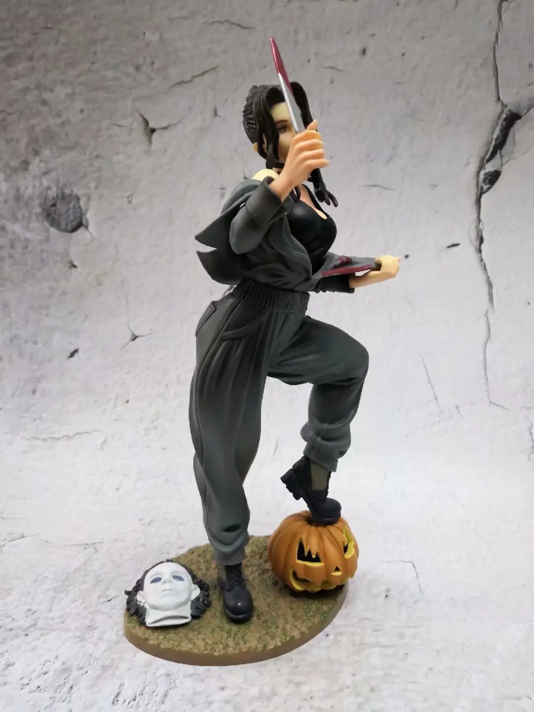

Yaya Anime Halloween Female Version of Michael Miles Pretty Girl Statue Series Boxed Garage Kit