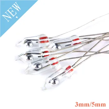 

10pcs 3MM 5MM Mercury Switch Tilt Switch Unidirectional Switch Switches Accessories NEW