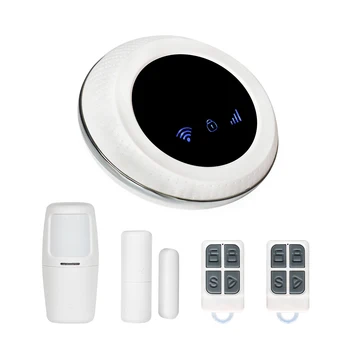 

Tuya Smart WIFI GSM Alarm Host 433MHz Detectors PIR Burglar Security Alarm System APP Remote Control for Alexa Google Assistant