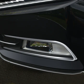 

For Passat B8 chrome accessories front fog light strip Passat B8 Variant modified front fog lamp frame Car stickers
