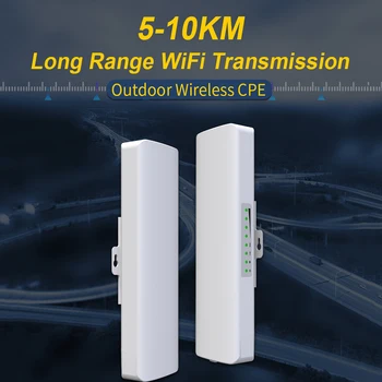 

Cf-e314n 300mbps 2.4GHz Outdoor Wireless AP Bridge WiFi CPE Repeater LAN RJ45